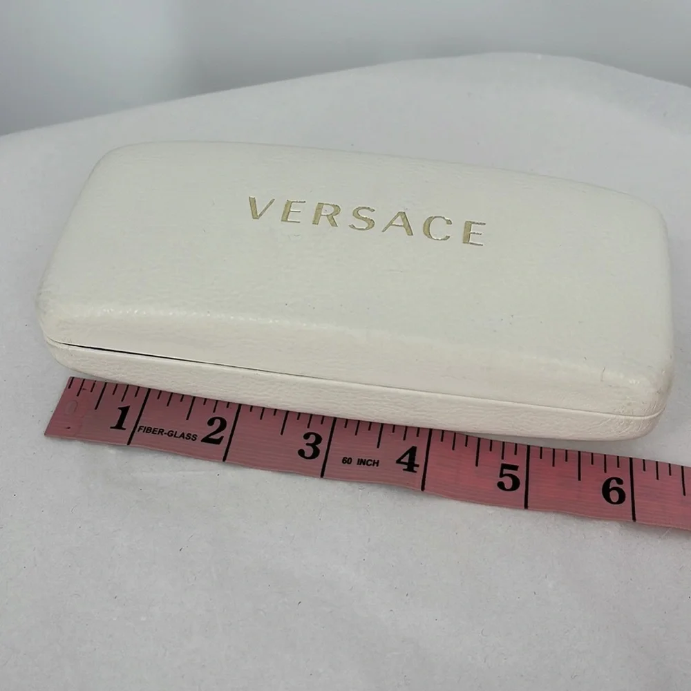 Versace Large Eyeglasses/Sunglasses‎ Case White